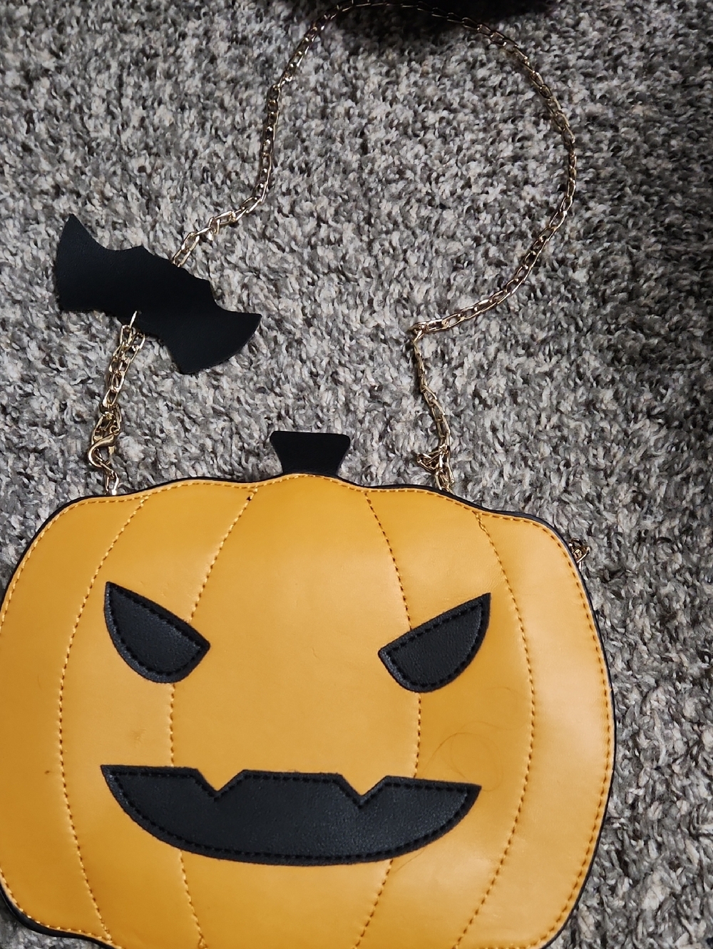 Pumpkin Crossbody Bag